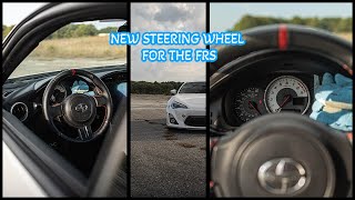 New Steering Wheel in the FRS [upl. by Eenor]