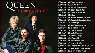 Queen Greatest Hits Ever  Queen Greatest Hits Full Album  The Very Best Songs Playlist Of All Time [upl. by Nosac]