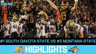 South Dakota State vs Montana State Highlights Week 2 College Football Highlights  The Bluebloods [upl. by Acinoda]