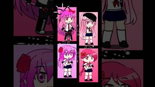 One kiss Edit CapcupThe Sisters Of Waifus Yandere Gacha Club Ft Yandere SRZR 🇾🇹🖤❤️ [upl. by Ylrebmic]