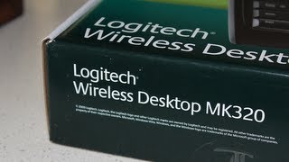 Logitech Wireless Desktop MK320 Unboxing [upl. by Dimo90]