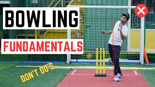 learn proper Bowling in cricket  Fundamental Mistakes in Bowling cricketmastery [upl. by Zaid]