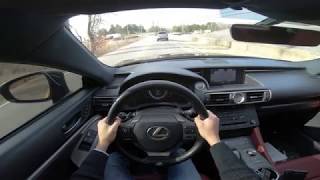 POV LEXUS RC300 FSPORT AWD [upl. by Bernadene]