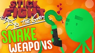 Stick Fight The Game  Stick Fight Snake Gun ONLY amp Explosions  Stick Fight The Game Part 2 [upl. by Laban]