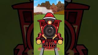 Shorts ♫ Choo Choo Train ♫ Train Songs ♫ Christmas Train Song ♫ Kids Songs by The Learning Station [upl. by Foote]