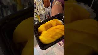 Mango Sticky Rice  Thailand Street Food  Global Village Dubai haneenahuzain mangostickyrice [upl. by Gomar767]