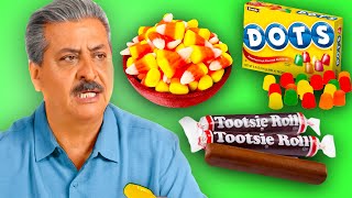 Mexican Dads Rank the WORST Candy [upl. by Enelyw979]