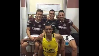 Lanus Agustin Pelletieri quotOjala salgamos campeonesquotquot [upl. by Skier]