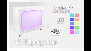 Jolifin LED Empfangstheke [upl. by Beitch]