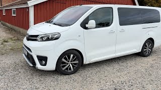 Köp Minibuss Toyota Proace på Klaravik [upl. by Tipton]