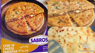 Sabroso chicken cheese paratha 😍review sabroso [upl. by Akemehc]