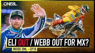 Eli Tomac OUT Cooper Webb Injured amp Trick YZ125 Build  Inside SML  Ep 18 [upl. by Winslow]