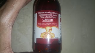 cough syrupglykoffbest cough syrup review in hindi uses sideeffects full informationhealthcare [upl. by Athey91]