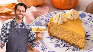 The BEST Pumpkin Cheesecake [upl. by Stan590]