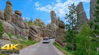 Needles Highway Complete Scenic Mountain Drive  South Dakota Custer State Park 4K [upl. by Yanrahc]