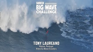 Tony Laureano at Nazaré  SURFER Big Wave Challenge 202324 Entry [upl. by Saire]