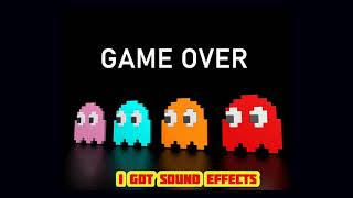 Game Over  Sound Effect HD [upl. by Ahsoyek332]