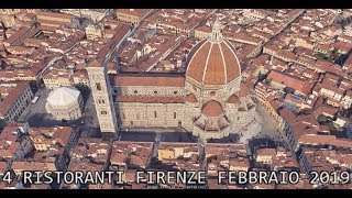 4 Ristoranti Firenze Febbraio 2019 [upl. by Ruhtua]