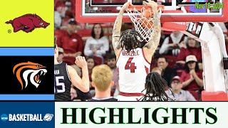 Arkansas vs Pacific Highlights Nov 18 2024  College mens basketball 2024  Ncaa basketball today [upl. by Esylle171]