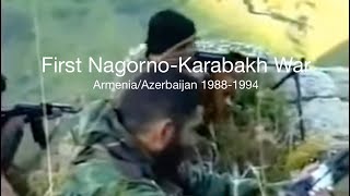 First NagornoKarabakh War  ArmeniaAzerbaijan 1988  1994 [upl. by Etnoved872]