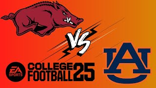 Freeze Warning Auburn Dynasty CFB25 Year 2 Week 12 [upl. by Casimire]