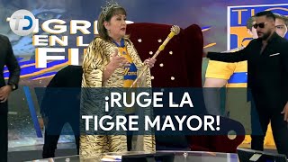 La Licenciada María Julia celebra el paso de Tigres a la final de la Liga Mx [upl. by Eidnim]