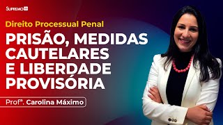 PRISÃO MEDIDAS CAUTELARES E LIBERDADE PROVISÓRIA  PROCESSO PENAL  DISPOSIÇÕES GERAIS  Parte I [upl. by Yespmed]