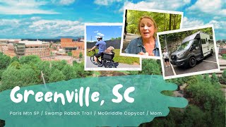 Camping Greenville SC  Paris Mtn SP  Swamp Rabbit Trail  McGriddle Copycat  Mom [upl. by Assek]