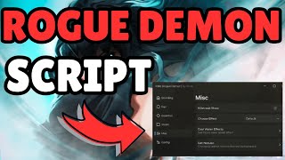 ⚡ OP Rogue Demon Script  AUTO FARM  GODMODE 🥷🔥 [upl. by Cortie]