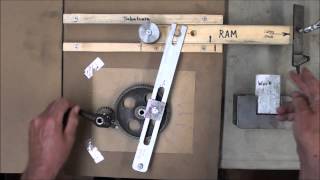 TIPS 172 ATLAS RHODES SHAPER Whitworth QUICK REVERSE Mechanism tubalcain [upl. by Nylasoj973]