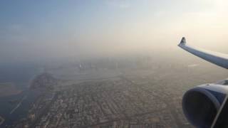 RwandAirs newest Airbus A330200 leaving Dubai with terrifc views [upl. by Tarah]