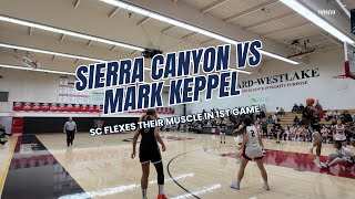 Sierra Canyon Varsity Girls vs Mark Keppel 111623 [upl. by Nylidnarb]