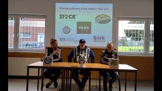 Pressekonferenz ETuS Haltern  SV Dorsten Hardt II 81 [upl. by Lotz]