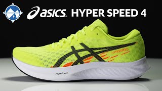 ASICS Hyper Speed 4  The Last Traditional Racing Flat [upl. by Troxell]