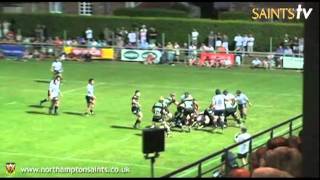 Castres v Saints Vaquerin Challenge Match Action [upl. by Aibun]