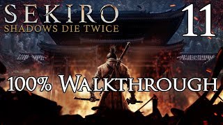 Sekiro Shadows Die Twice  Walkthrough Part 17 Guardian Ape amp Headless [upl. by Idyh]