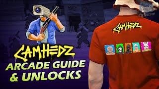 GTA Online  Camhedz Arcade Guide Unlock All Awards amp TShirts [upl. by Imis]