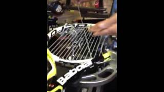 Bespannen tennisracket part4 [upl. by Pancho133]