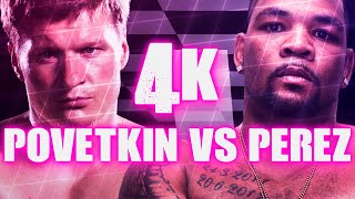 Alexander Povetkin vs Mike Perez Highlights 4K [upl. by Queena]