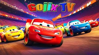 Cars Lightning McQueen  Nursery Rhymes amp Kids Songs [upl. by Apul]