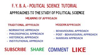 Approaches  Traditional amp Modern [upl. by Addiel]