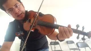 Tutorial de new wine Ven Descansa violin [upl. by Adaynek]