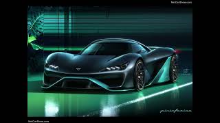 Pininfarina Viritech Apricale Concept Art [upl. by Annawd]