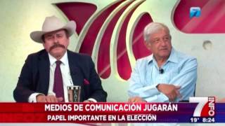 Entrevista AMLO en INFO7Matutino 1a parte [upl. by Ysnat485]