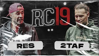 Rap Contenders 19  RES VS 2Taf [upl. by Eniamrej]