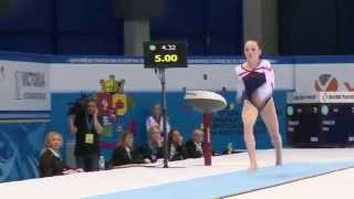 Amy Tinkler  BRONZE  Vault  Event Finals  2014 Junior Euros [upl. by Niroc173]