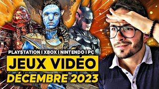 TOP JEUX VIDÉO DÉCEMBRE 2023 🌟 Les incontournables PS5 I Xbox Series I Nintendo Switch I PC [upl. by Werdn]