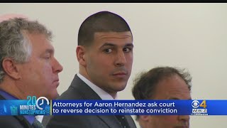 Attorneys For Aaron Hernandez Ask Court Not To Reinstate Conviction [upl. by Nylssej]