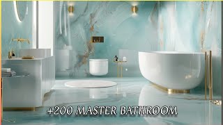 200 Contemporary Bathroom Designs 2025 Master Bathroom Design Ideas Modern Home Interior Design [upl. by Wescott]