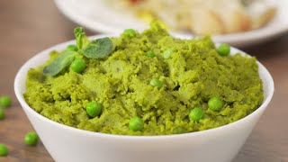 How to Make PEA amp MINT PURÉE  HEALTHY Side Dish  MASHED Green Pea in 20 Minutes shorts [upl. by Ennirok]